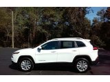 2017 Bright White Jeep Cherokee Limited 4x4 #116486752
