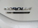 2017 Toyota Corolla 50th Anniversary Special Edition Marks and Logos