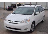 Arctic Frost Pearl White Toyota Sienna in 2007