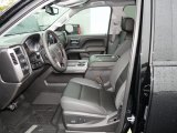 2017 GMC Sierra 1500 SLT Crew Cab 4WD All Terrain Package Jet Black Interior