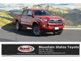2017 Barcelona Red Metallic Toyota Tacoma Limited Double Cab 4x4 #116511251