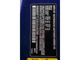 2017 Hardtop Color Code for Deep Blue Metallic - Color Code: B69