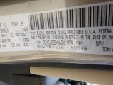 2017 Cherokee Color Code for Light Brownstone Pearl - Color Code: PT6