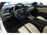 2017 Honda Civic EX Hatchback Black/Ivory Interior