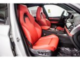 2017 BMW X5 M xDrive Mugello Red Interior