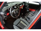 2017 Mini Hardtop Cooper S 4 Door Double Stripe Carbon Black Interior