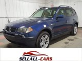 2005 Mystic Blue Metallic BMW X3 3.0i #116538881