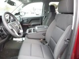 2017 GMC Sierra 1500 SLE Double Cab 4WD Jet Black Interior