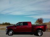 2017 Delmonico Red Pearl Ram 3500 Laramie Mega Cab 4x4 Dual Rear Wheel #116554204