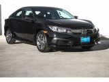 2016 Crystal Black Pearl Honda Civic EX Sedan #116579399