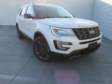 2017 White Platinum Ford Explorer XLT #116579494