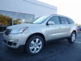 2017 Champagne Silver Metallic Chevrolet Traverse LT AWD #116579428