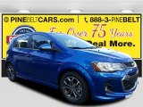 2017 Kinetic Blue Metallic Chevrolet Sonic LT Hatchback #116579234