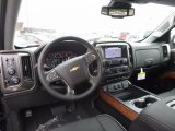 2017 Chevrolet Silverado 1500 High Country Crew Cab 4x4 High Country Jet Black/Medium Ash Gray Interior