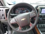 2017 Chevrolet Silverado 1500 High Country Crew Cab 4x4 Steering Wheel