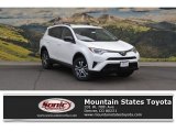 2017 Super White Toyota RAV4 LE #116611373