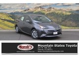 2017 Magnetic Gray Metallic Toyota Prius Three #116611369