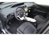 2017 Toyota Prius Three Black Interior