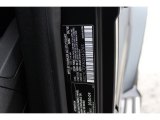 2016 G Color Code for designo Magno Night Black (Matte) - Color Code: 0056