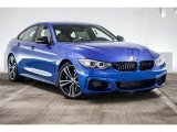 Estoril Blue Metallic BMW 4 Series in 2017