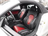 2013 Audi TT S 2.0T quattro Roadster Black/Magma Red Interior