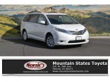 2017 Blizzard White Pearl Toyota Sienna Limited AWD #116633191