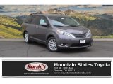 2017 Predawn Gray Mica Toyota Sienna XLE AWD #116633190