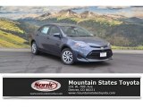 2017 Slate Metallic Toyota Corolla LE #116633186