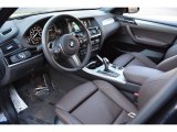2016 BMW X4 M40i Mocha Interior