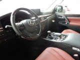 2017 Lexus LX 570 Cabernet Interior