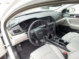 2017 Hyundai Sonata Limited Gray Interior