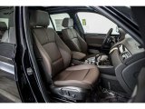 2017 BMW X3 sDrive28i Mocha w/Orange contrast stitching Interior