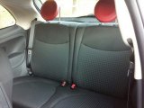 2017 Fiat 500 Pop Rear Seat