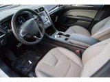 2017 Ford Fusion Sport AWD Dark Earth Grey Interior