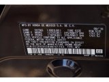 2017 HR-V Color Code for Mulberry Metallic - Color Code: NH821M