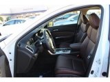 2017 Acura TLX V6 SH-AWD Technology Sedan Espresso Interior