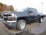 2017 Graphite Metallic Chevrolet Silverado 1500 LT Double Cab 4x4 #116734526