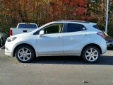 White Frost Tricoat Buick Encore in 2017