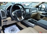 2017 Ford F250 Super Duty Lariat Crew Cab 4x4 Camel Interior