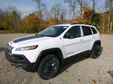 2017 Bright White Jeep Cherokee Trailhawk 4x4 #116734555