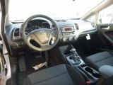 2017 Kia Forte LX Black Interior