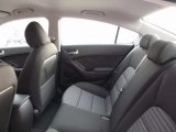 2017 Kia Forte S Rear Seat