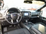 2017 Ford F150 XLT SuperCrew 4x4 Black Interior