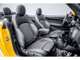 2017 Mini Convertible Cooper S Carbon Black Interior