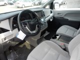2017 Toyota Sienna LE AWD Ash Interior