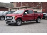 Ruby Red Ford F250 Super Duty in 2017