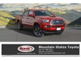 2017 Barcelona Red Metallic Toyota Tacoma TRD Off Road Double Cab 4x4 #116757264
