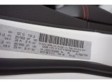 2017 Durango Color Code for Vice White Tri-Coat Pearl - Color Code: PWD