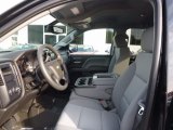 2017 Chevrolet Silverado 1500 Custom Double Cab 4x4 Dark Ash/Jet Black Interior