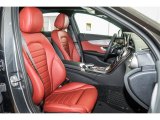 2017 Mercedes-Benz C 43 AMG 4Matic Sedan Cranberry Red/Black Interior